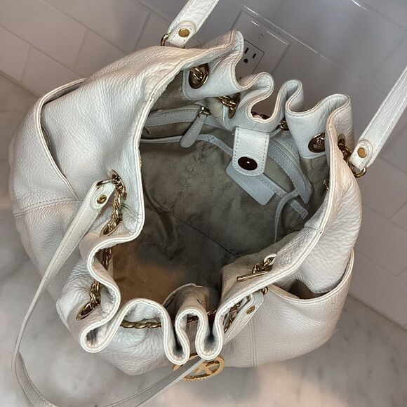 Michael Kors Jet Set Chain Ring Hobo Tote Shoulder Bag - Picture 11 of 15